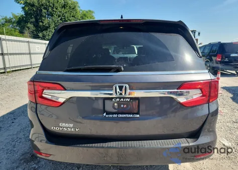 2018 Honda Odyssey Ex из США, поврежденный, VIN 5FNRL6H56JB096446